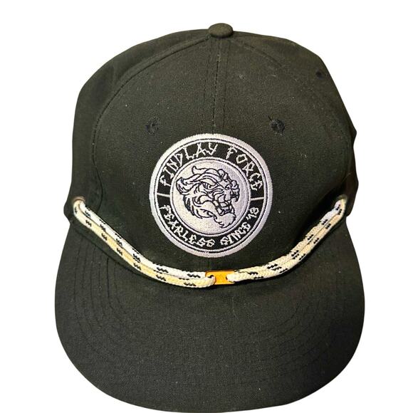 RARE! Findlay Force Fearless Since 2013 Snapback Hat Embroidery Rope Flat Brim